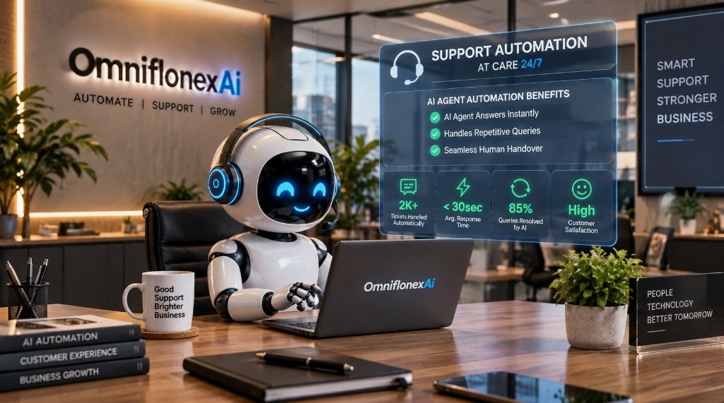 AI Customer Support Hub Interface