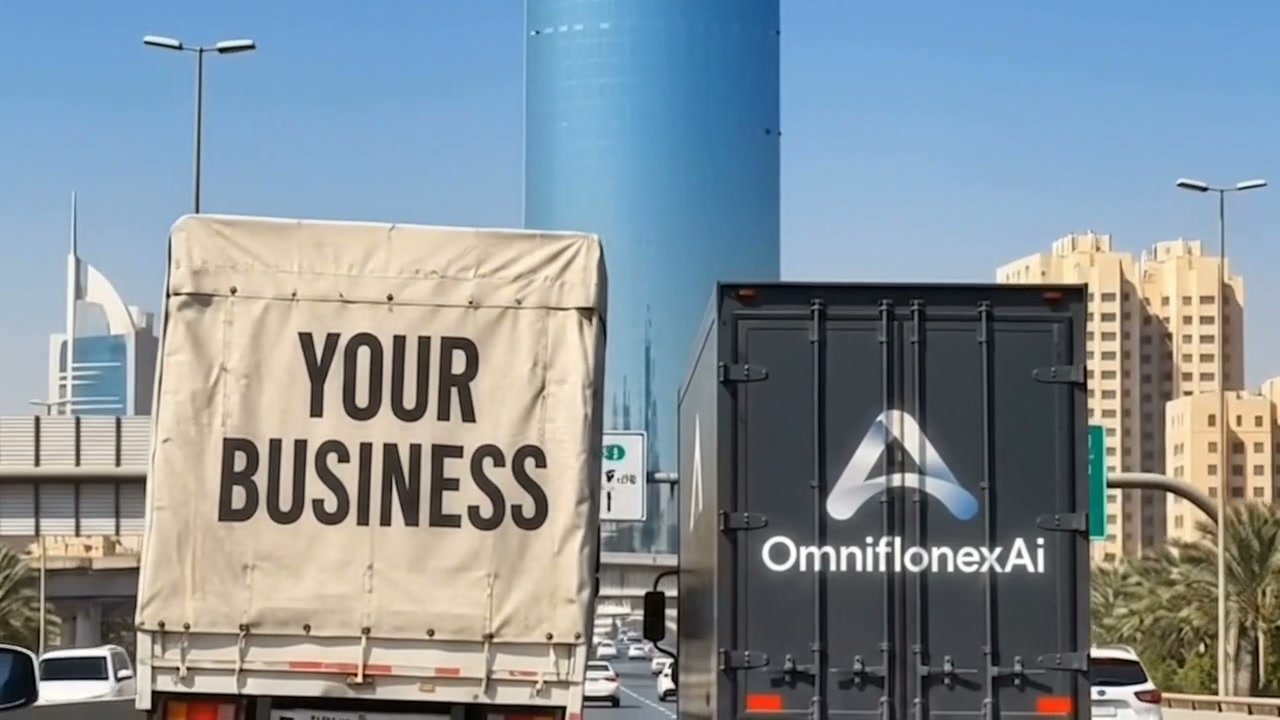 OmniflonexAi — Enterprise Business Elevation Commercial Poster