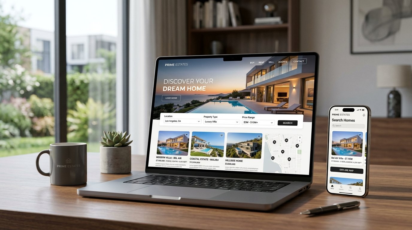 SOVEREIGN Real Estate Portal Interface