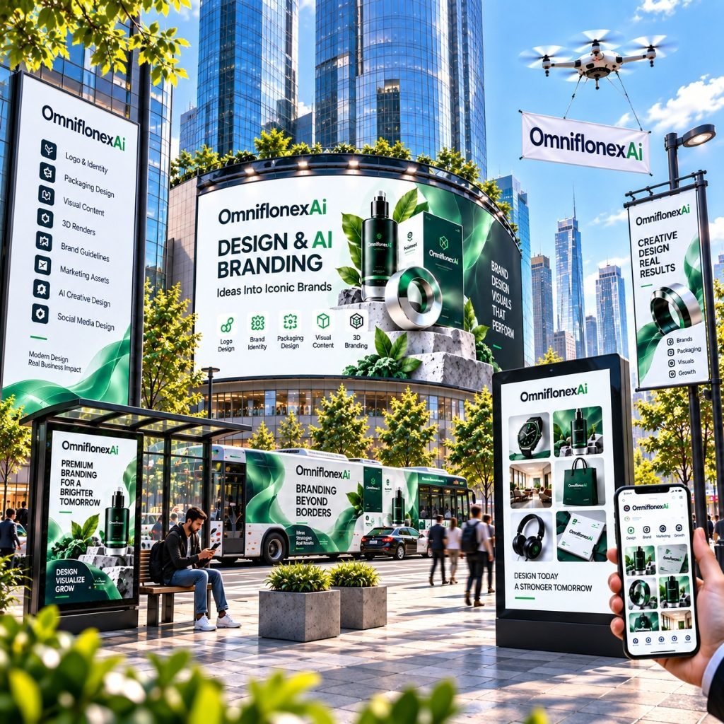 Design & AI Branding 3D Visual