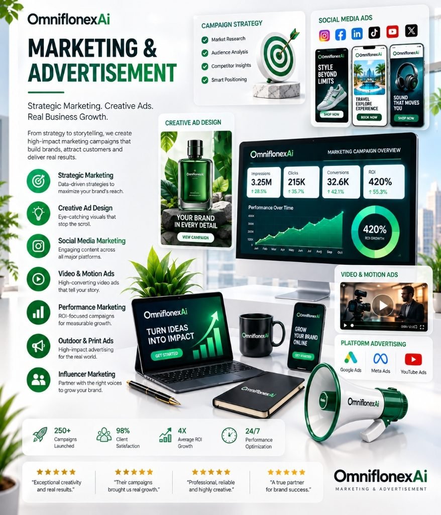 Marketing & Advertisement 3D Visual