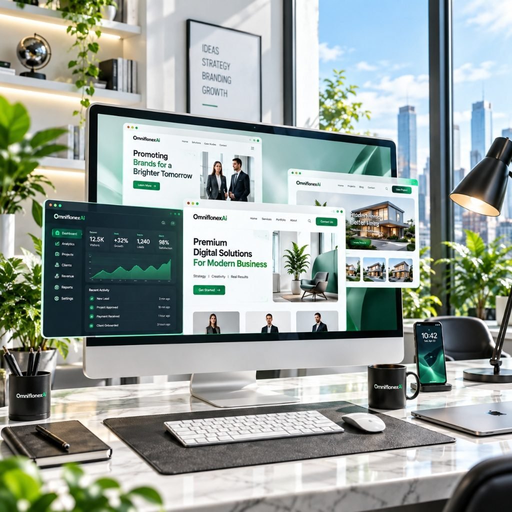 Website Development & 3D Web Visual